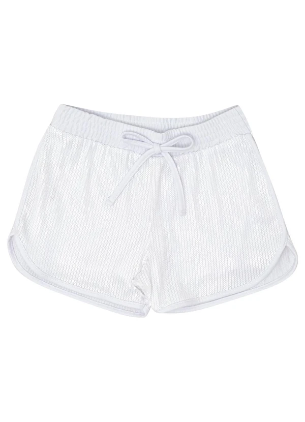 Pulla Bulla - Shorts Malha Branco