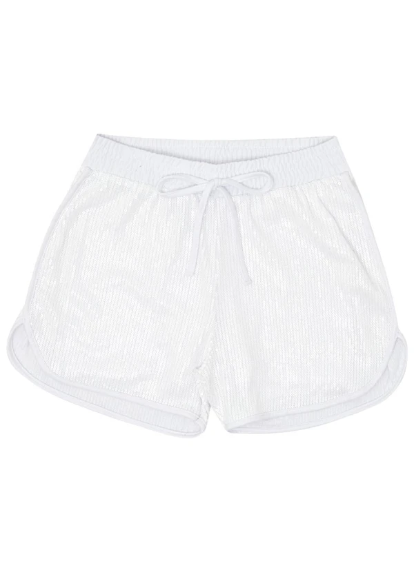 Pulla Bulla - Shorts Malha Branco