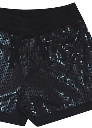 Pulla Bulla - Shorts Malha Preto - PULLA BULLA