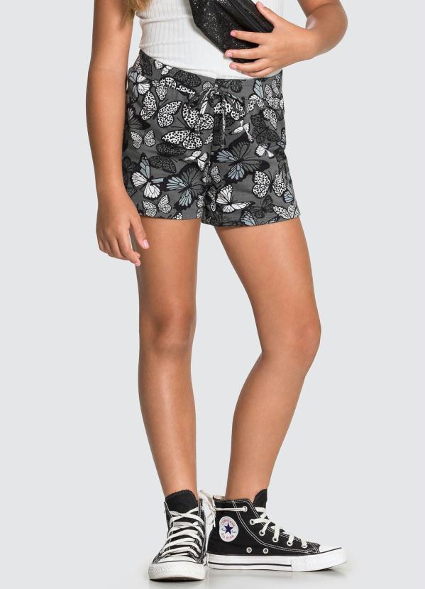 Alakazoo - Shorts Meia Malha Favoritos Estampas Mescla