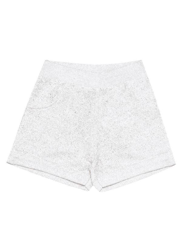 Pulla Bulla - Shorts Moletinho Menina Branco