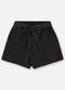 Up Baby - Shorts Moletom Infantil Vermelho - variação: Preto