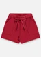 Up Baby - Shorts Moletom Infantil Vermelho - variação: Vermelho