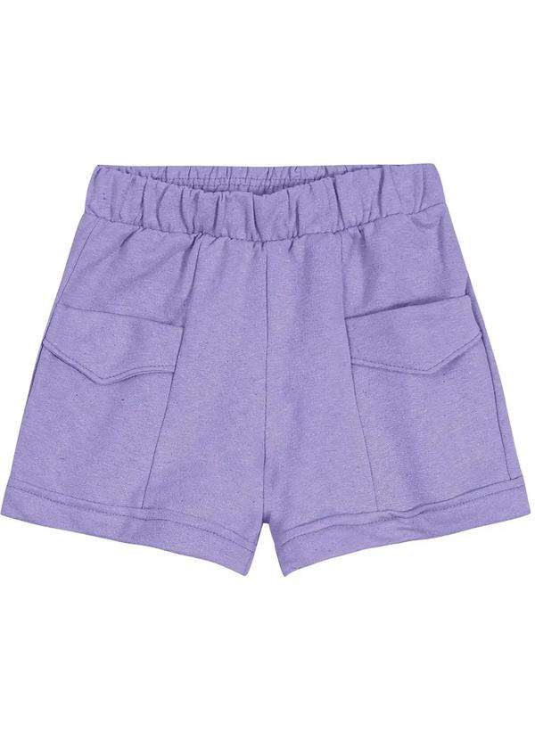 Carinhoso - Shorts Roxo