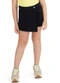 Malwee Kids - Shorts Saia Evasê em Sarja Rosê - variação: Preto