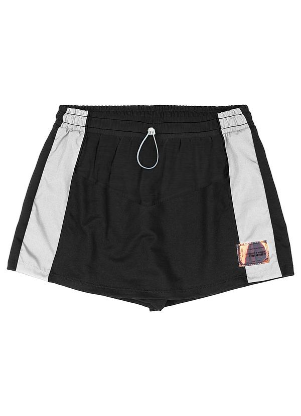 Authoria - Shorts Saia Feminino Sport Preto 3