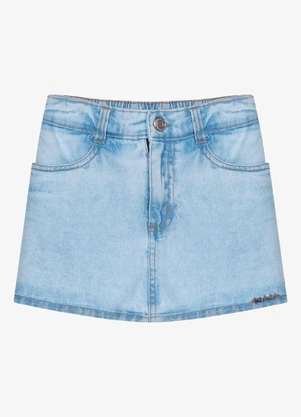 Trick Nick - Shorts Saia Infantil Azul - TRICK NICK
