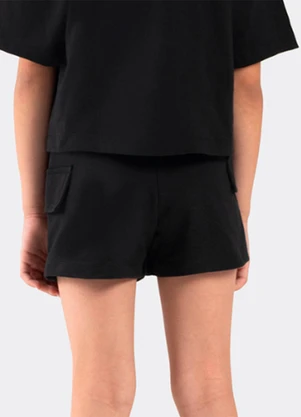 Rovi Kids - Shorts Saia Infantil Kids Preto - ROVI KIDS