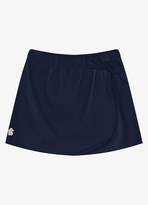 Trick Nick - Shorts Saia Infantil Piquet Azul - TRICK NICK