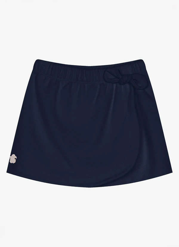 Trick Nick - Shorts Saia Infantil Piquet Azul