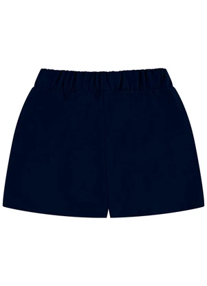 Rovi Kids - Shorts Saia Moletom Azul - ROVI KIDS