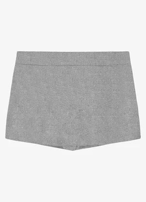 Rovi Kids - Shorts Saia Moletom Cinza - ROVI KIDS
