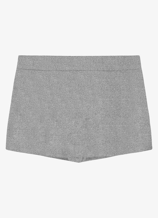 Rovi Kids - Shorts Saia Moletom Cinza