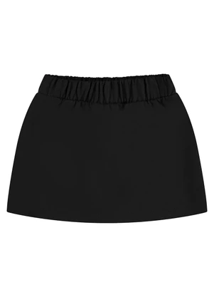Rovi Kids - Shorts Saia Moletom Preto - ROVI KIDS