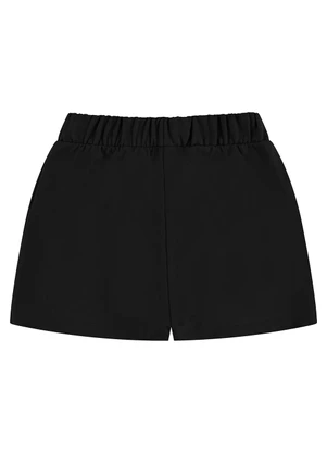 Rovi Kids - Shorts Saia Moletom Preto - ROVI KIDS