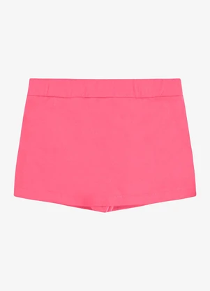 Rovi Kids - Shorts Saia Moletom Rosa - ROVI KIDS