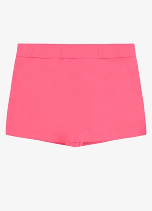 Rovi Kids - Shorts Saia Moletom Rosa - ROVI KIDS