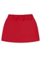 Rovi Kids - Shorts Saia Moletom Vermelho - variação: Vermelho