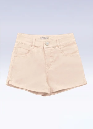 Fakini Kids - Shorts Sarja Bege - FAKINI KIDS
