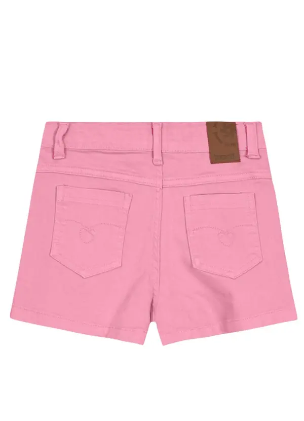 Brandili - Shorts Sarja Menina Rosa 4