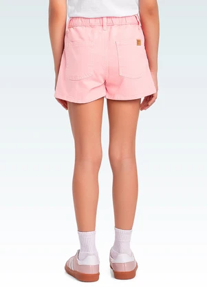 Fakini Kids - Shorts Sarja Rosa - FAKINI KIDS