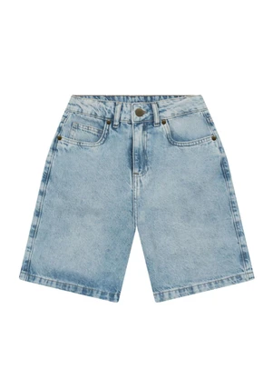 Brandili - Shorts Teen Menina em Jeans Azul - BRANDILI