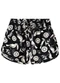 Malwee Kids - Shorts Tropical em Malha Verde Claro - variação: Preto