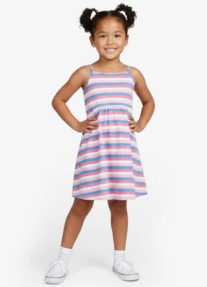 Rovitex - Vestido Estampado de Alcinha Biju Kids Rosa - ROVITEX
