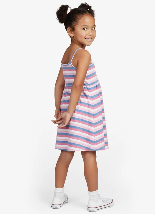 Rovitex - Vestido Estampado de Alcinha Biju Kids Rosa 2