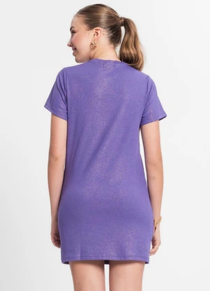 Minty - Vestido Juvenil Ribana Menina Roxo - MINTY