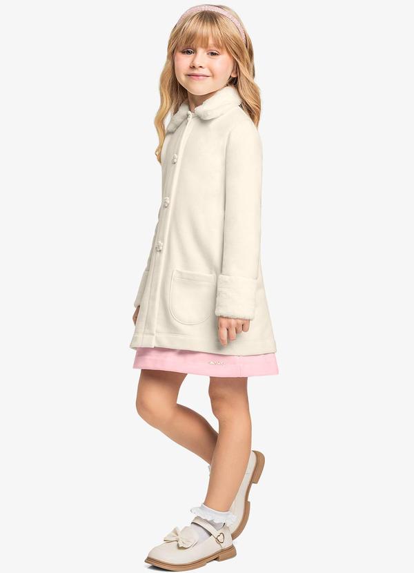 Trick Nick - Casaco de Pelo Safira Bege 2