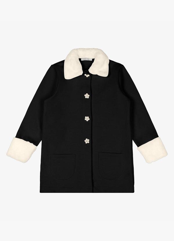 Trick Nick - Casaco de Pelo Safira Preto