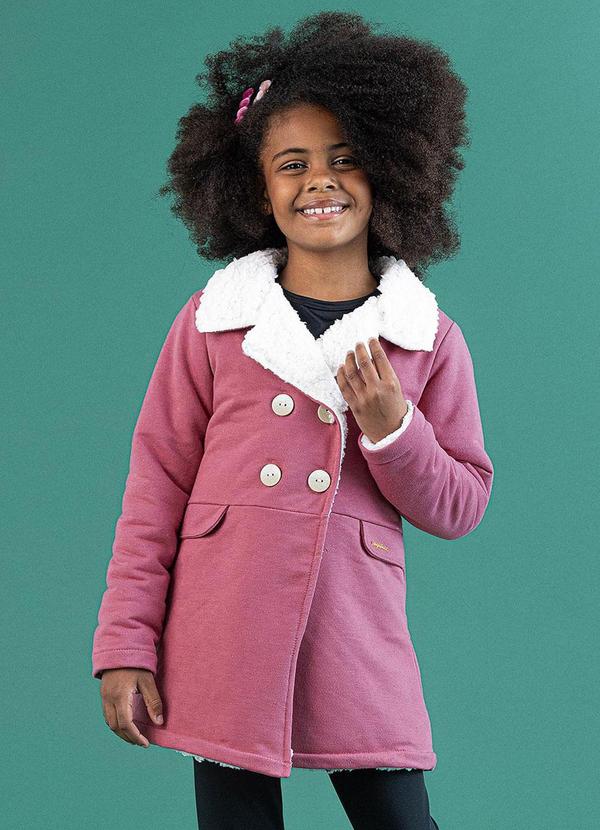Soft Bonni - Parka Infantil Rosa Malva