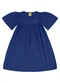 Rovi Kids - Vestido em Meia Malha Preto - variação: Azul