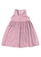 Rovi Kids - Vestido em Popeline Bege - variação: Rosa