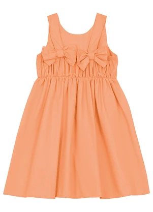 Trick Nick - Vestido Feminino em Tricoline Laranja - TRICK NICK