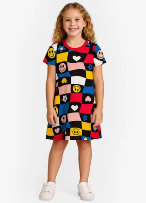 Select - Vestido Feminino Infantil Amarelo - SELECT