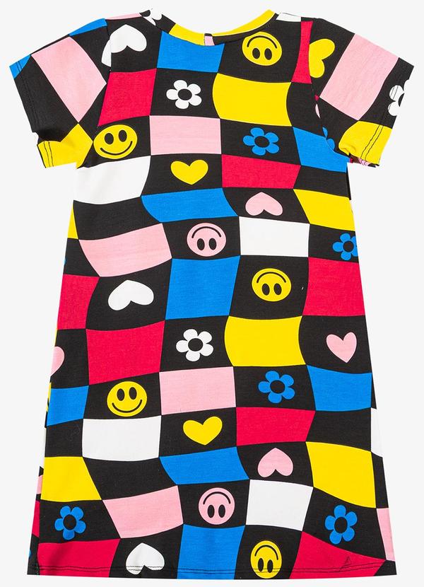 Select - Vestido Feminino Infantil Amarelo 4