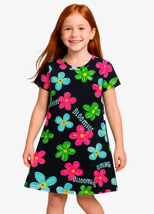 Select - Vestido Feminino Infantil Azul - SELECT