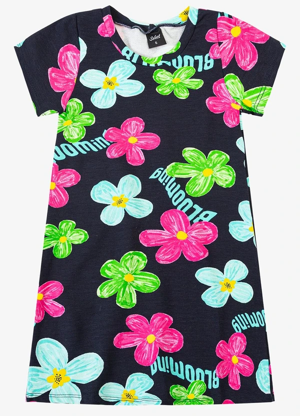 Select - Vestido Feminino Infantil Azul 3