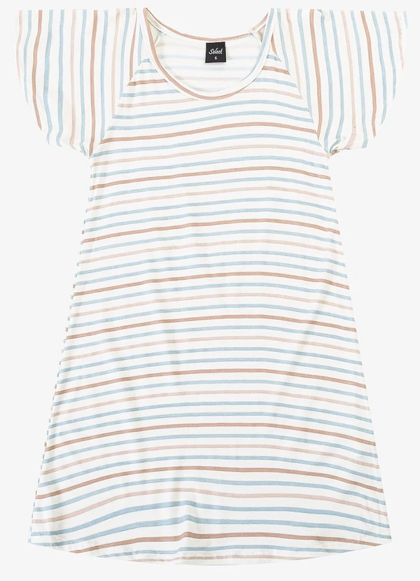 Select - Vestido Feminino Infantil Bege 3