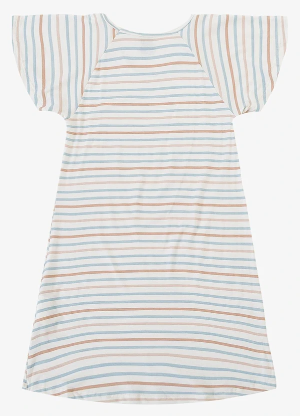 Select - Vestido Feminino Infantil Bege 4