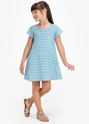 Select - Vestido Feminino Infantil Azul - SELECT