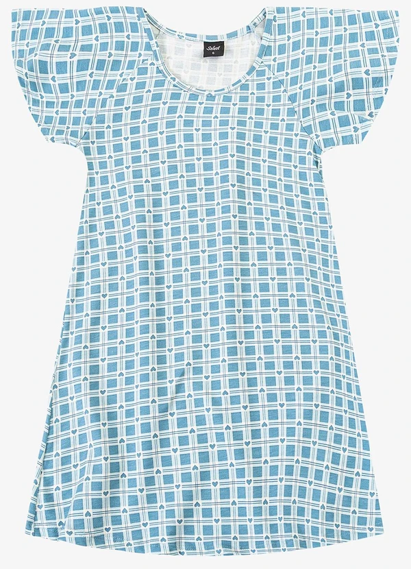 Select - Vestido Feminino Infantil Azul 3