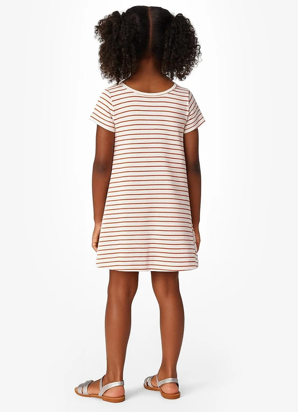 Select - Vestido Feminino Infantil Laranja 2