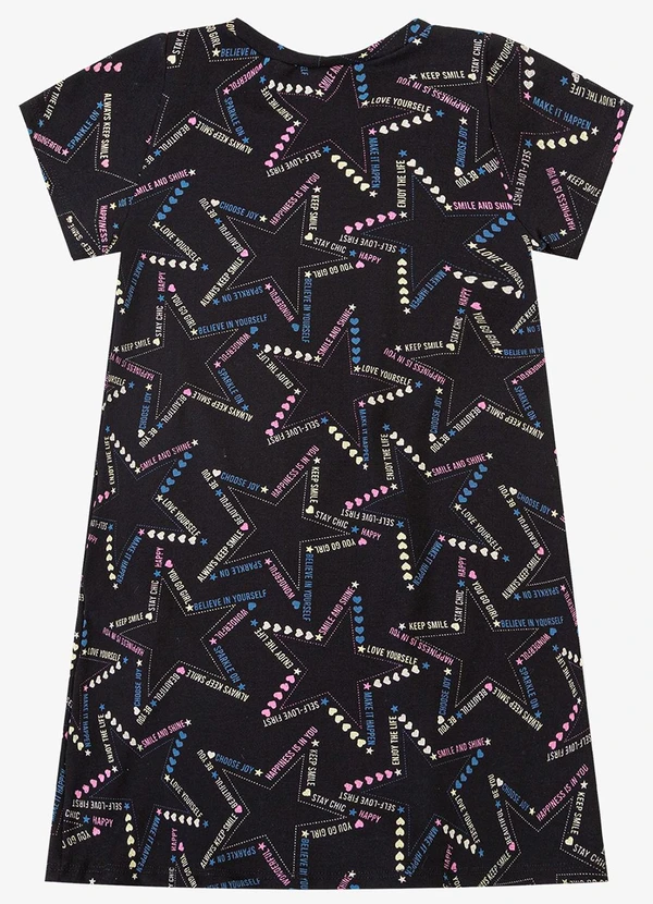 Select - Vestido Feminino Infantil Preto 4