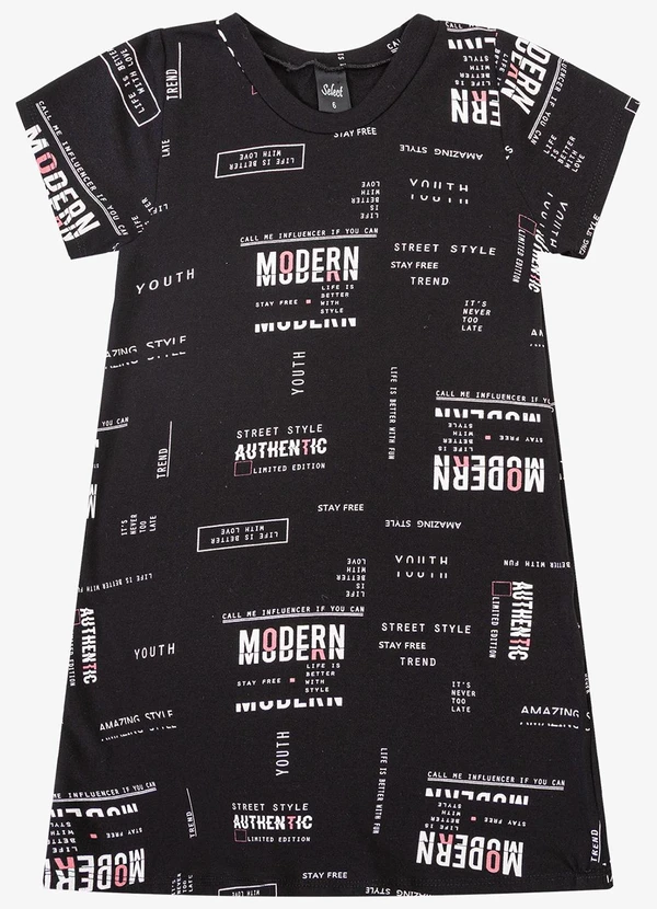 Select - Vestido Feminino Infantil Rosa 3