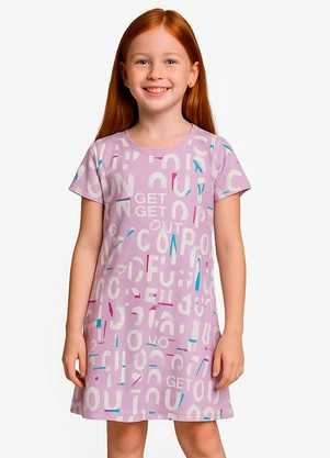 Select - Vestido Feminino Infantil Roxo - SELECT