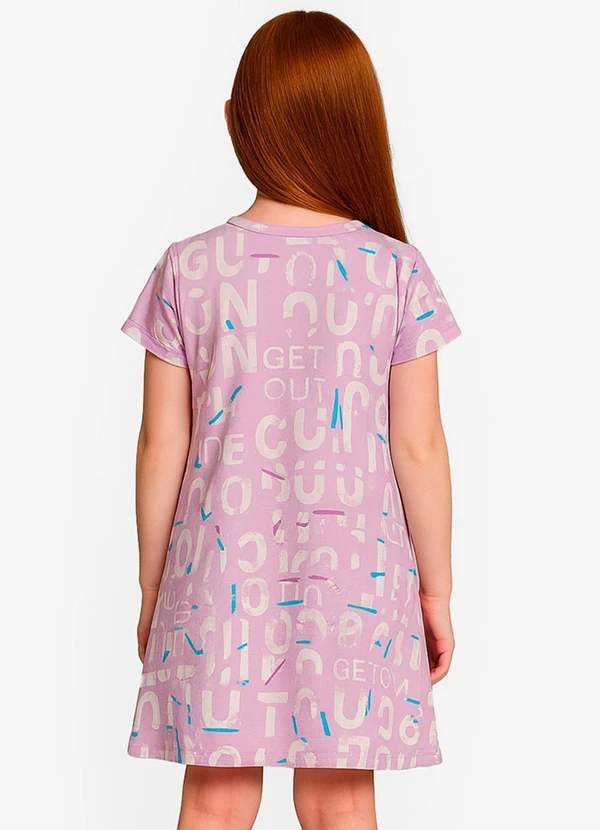 Select - Vestido Feminino Infantil Roxo 2