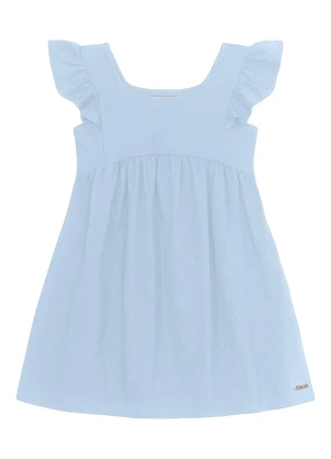 Trick Nick - Vestido Infantil em Cotton Glitter Azul - TRICK NICK